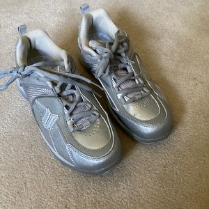 NWOT Eleven by Venus Williams Silver Tennis Shoes